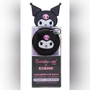 NIP The Crème Shop Kuromi Macaron Lip Balm Raspberry Cream Puff Limited Edition